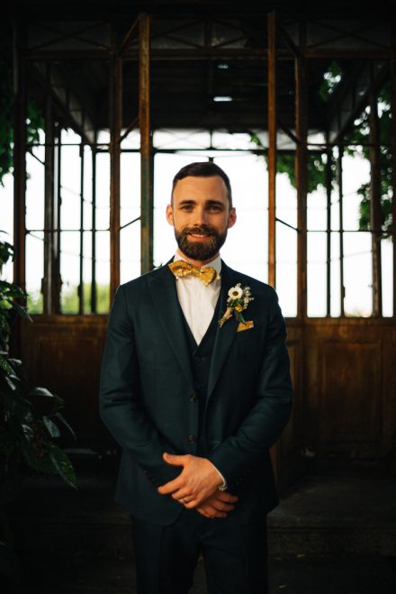 Homme portrait marié mariage